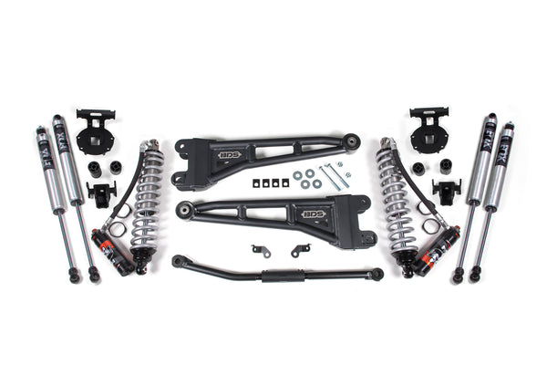 BDS Suspension - 2011-2016 Ford F250/F350 4wd 2.5" Radius Arm Suspension Lift Kit, Diesel - Fox 2 -BDS1928FPE