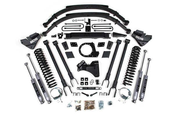 BDS Suspension - 2020-2022 Ford Superduty 9" 4-Link Suspension System - Diesel - Fox 2.0 PS Shock -BDS1959FS