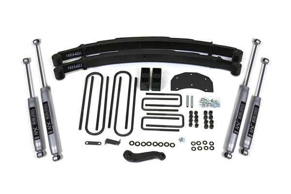 BDS Suspension - 80-96 F350 4" Suspension System Monobeam 4wd -BDS308H
