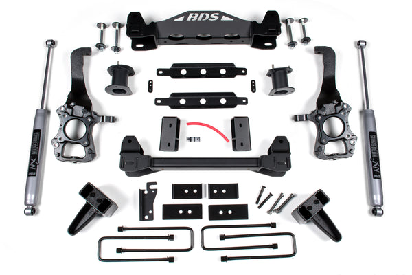 BDS Suspension - 15-19 F150 2wd 6" Suspension System -BDS1918H