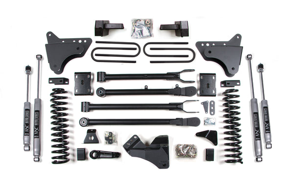 BDS Suspension - 11-16 F250/350 Gas 4/3 4-Link Spring Kit -BDS583H