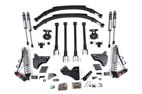 BDS Suspension - 2011-2016 Ford F250/F350 4wd 6" 4-Link Suspension Lift Kit, 6" Rear, Spring, Die -BDS596FPE