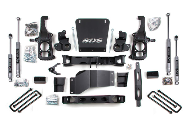 BDS Suspension - 11-19 GM HD 6.5/3 HC Block w/overload -BDS199FS