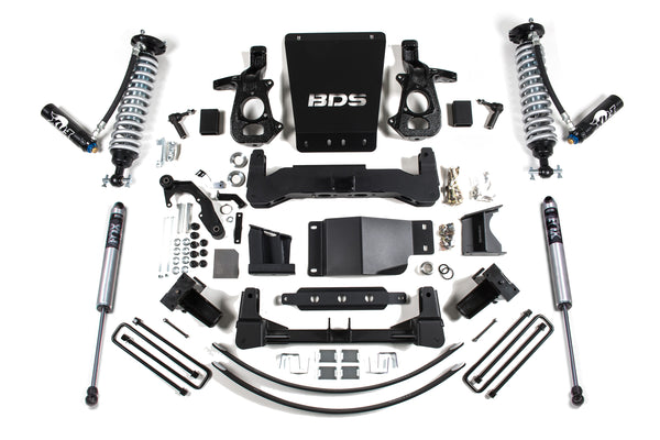 BDS Suspension - 2014-2018 GM 1500 4WD 8" Suspension Lift Kit, 6" rear Block - 2.5 Series DSC Fro -BDS743FDSC