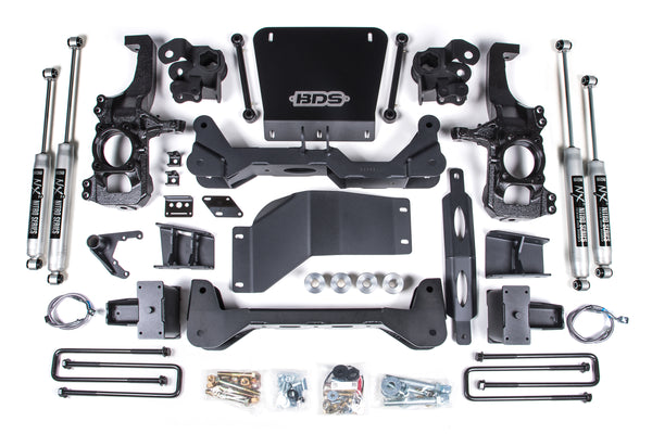 BDS Suspension - 2020-2026 Chevrolet Silverado/GMC Sierra 2500HD/3500HD 4wd, 6.5" NTBD Suspension -BDS753FS