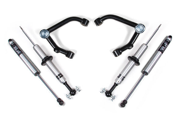 BDS Suspension - 14-18 GM 1500 2In 2.0 Snap Ring Coilover, Cast Aluminum / Stamped Steel UCA, 2.0 -BDS758FSR