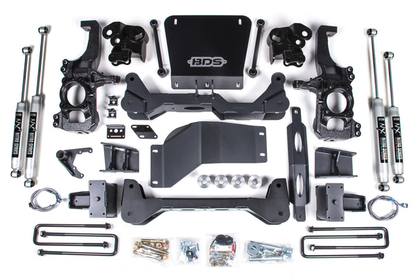BDS Suspension - 2020-2026 Chevrolet Silverado/GMC Sierra 2500HD/3500HD 4wd, 5" NTBD Suspension L -BDS767H