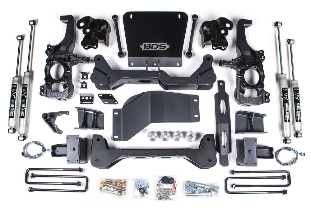 BDS Suspension - 2020-2026 Chevrolet Silverado/GMC Sierra 2500HD/3500HD 4wd, 5