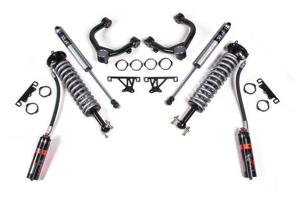 BDS Suspension - 2019-2026 Chevy/GMC 1500 2" Performance Lift System, 0" Rear - Fox 2.5 PES Front -BDS770FDSC