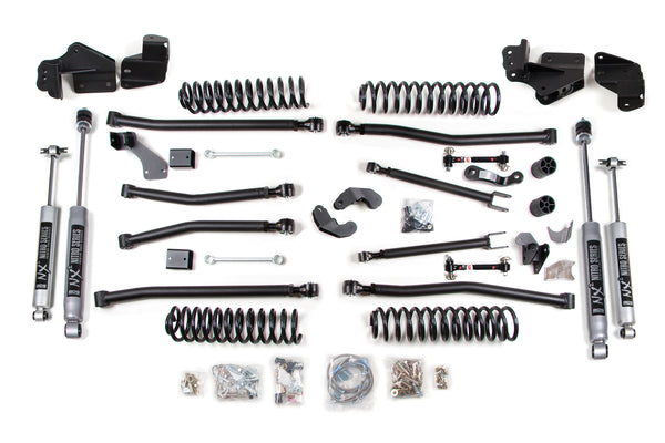 BDS Suspension - 2007-2018 Jeep Wrangler JK 4WD 2-Door 4" Long Arm Suspension Lift Kit- Fox 2.5 P -BDS1419FPE