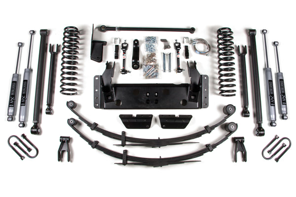 BDS Suspension - 1997-01 Jeep Cherokee XJ 6.5" Long Arm Suspension Kit w/ DanA35 -BDS1441H