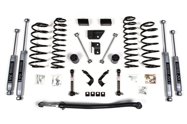 BDS Suspension - 2018-2025 Jeep Wrangler JL - 2Dr - 3" Suspension Lift Kit - Coil Springs Front/R -BDS1438PS