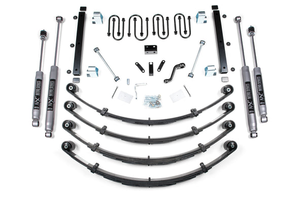 BDS Suspension - 87-95 YJ Hard Top 3.5/3.5 Spring Kit -BDS410H