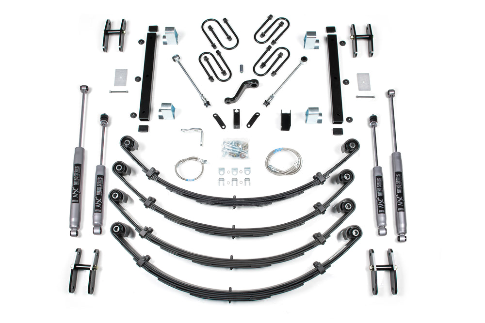 BDS Suspension - 87-95 YJ Hard Top 4.5/4.5 Spring Kit -BDS412H