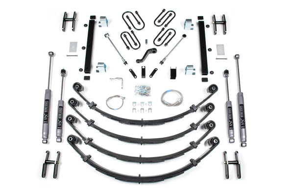 BDS Suspension - 87-95 YJ Soft Top 4.5/4.5 Spring Kit -BDS411H