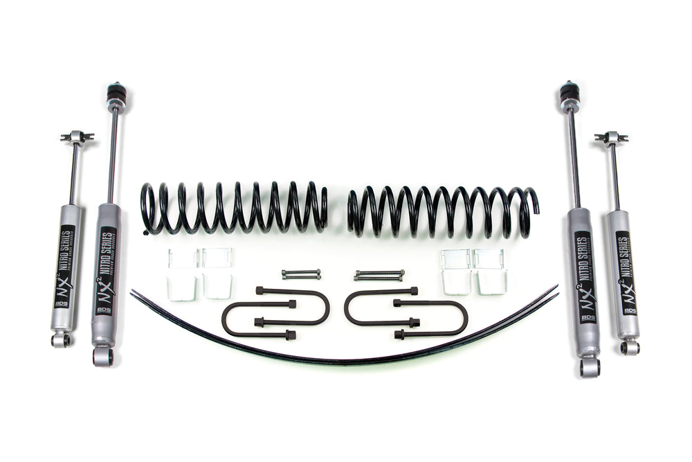 BDS Suspension - 84-01 XJ 2wd/4wd 2/2 AAL w/8.25 axle -BDS428H