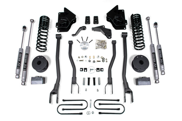 BDS Suspension - 13-18 Ram 3500 4in 4 Link w/ Air Bag - Gas - Fox Shocks -BDS1646FS