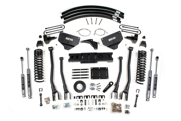 BDS Suspension - 13-18 Ram 3500 4wd 8" 4Link/spring - Dsl -BDS1790FS