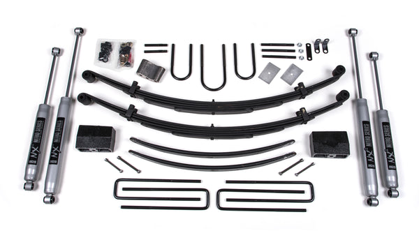 BDS Suspension - 74.5-93 Dodge 1/2 & 3/4 ton 5/5 Blk&AAL -BDS202FS