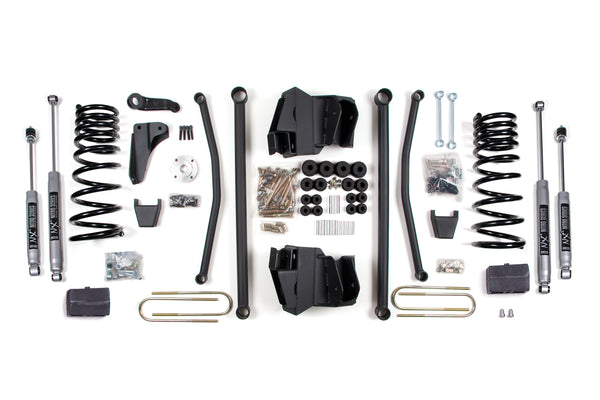 BDS Suspension - 09-13 Dodge Dsl 8/5 LA Block w/ 4in axle -BDS632FS