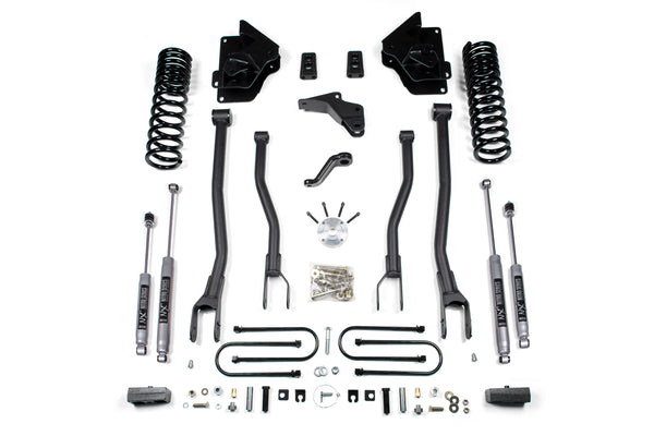 BDS Suspension - 13-18 Ram 3500 4wd 4"/3" 4Link - Gas -BDS1613FS