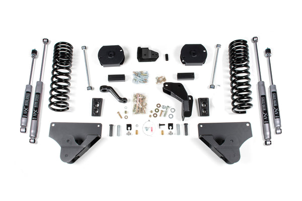 BDS Suspension - 2014-18 Ram 2500 4wd 4" Front/2.5" Rear Spacer Kit - Diesel -BDS698H