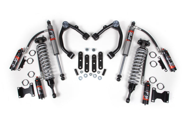 BDS Suspension - 2007-2021 Toyota Tundra 3" Suspension System, 1" Rear Shackle, Fox 2.5 PES C/O, -BDS824FPE