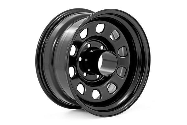 Rough Country - Steel Wheel/Black/17x9/5x5.5/4.25 Bore/+0mm