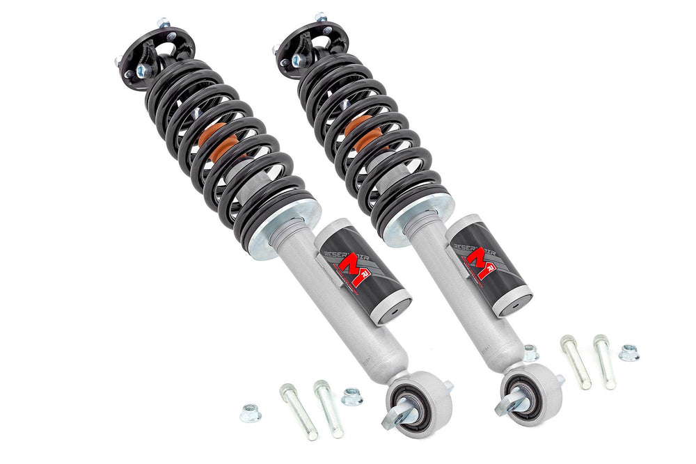 Rough Country - M1R Reservoir Loaded Struts - Adjustable Height - Front - 2 Inch - Ford Bronco (21-25)