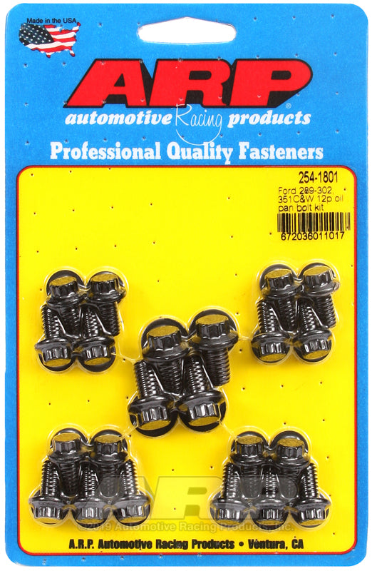 ARP Ford 289-302 / 351 C&W 12pt Oil Pan Bolt Kit