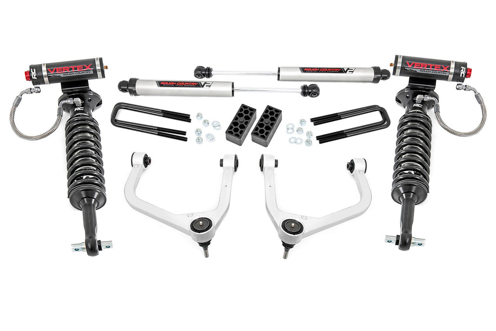 Rough Country - 3.5 Inch Lift Kit - Vertex/V2 - Chevy Silverado 1500 2WD/4WD (2019-2024 & Classic)