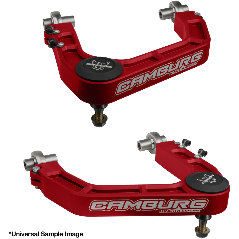 Camburg Engineering 2025 4Runner | 2024-2025 Tacoma | 2022-2025 Land Cruiser 300 | 2024-2025 Land Cruiser 250 | 2022-2025 Lexus LX600 | 2024-2025 GX550 Red KINETIK Series Uniball Control Arm Kit