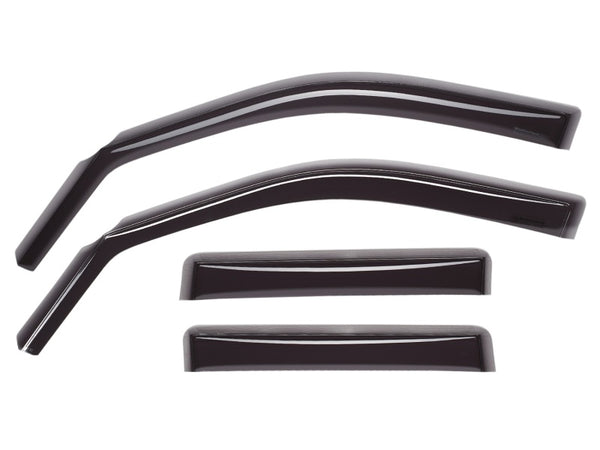 WeatherTech - WeatherTech 2015+ Subaru Outback Front and Rear Side Window Deflectors - Dark Smoke - 82780