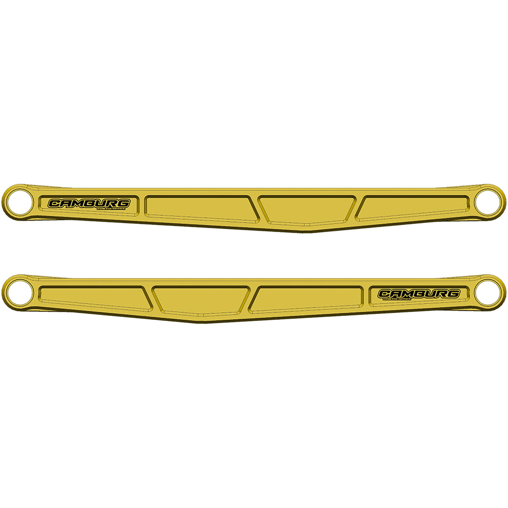Camburg Engineering Ford Raptor|Raptor R '21-25 KINETIK Series Rear Billet Lower Trailing Arm Kit Gold
