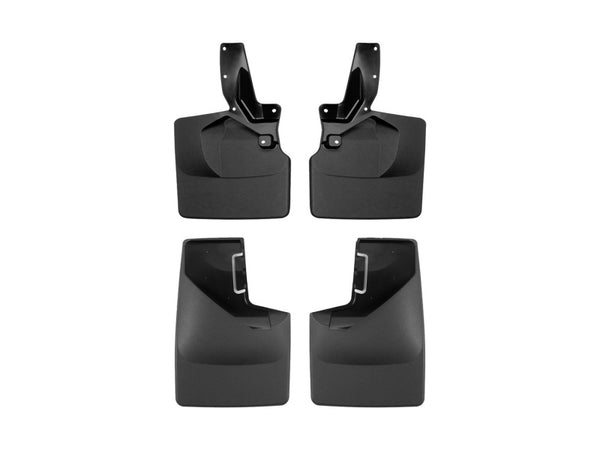 WeatherTech - WeatherTech 2021+ Ford Bronco (315 Width Tire Size) No Drill Mudflaps - Black - 110140-120145