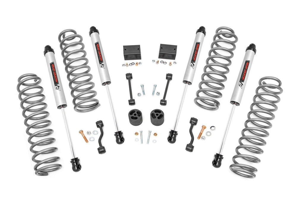 Rough Country - 2.5 Inch Lift Kit - Coils - V2 - Jeep Wrangler JL 4WD (2024-2025)