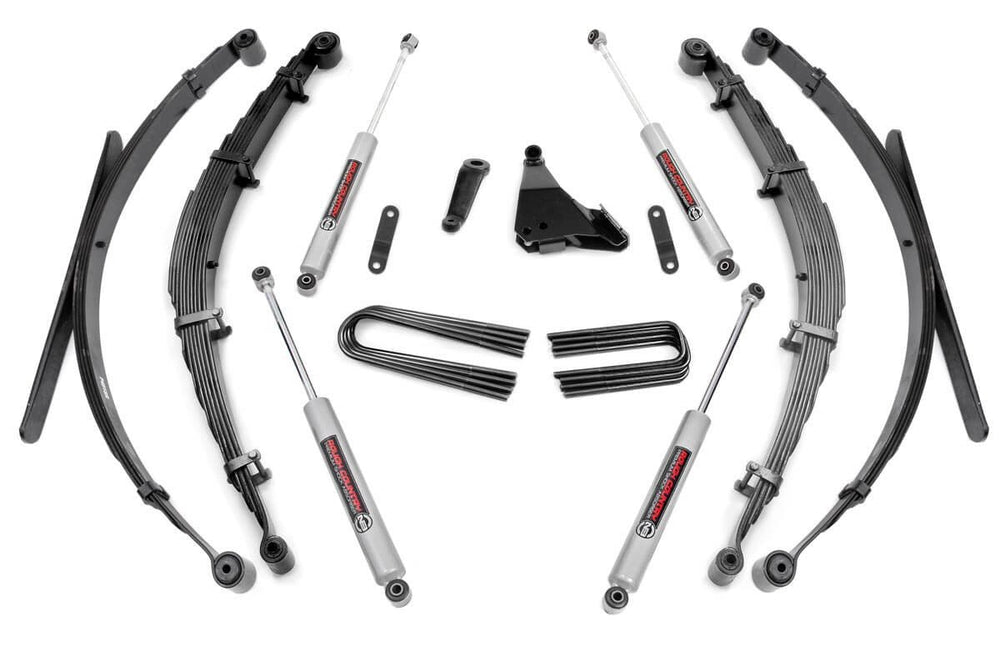 Rough Country - 6 Inch Lift Kit - Rear Springs - Ford F-250/F-350 Super Duty 4WD (1999-2004)