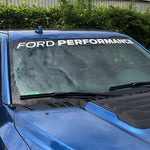 Ford Racing M-1820-F15A - Windshield Banner