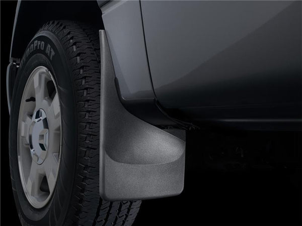 WeatherTech - WeatherTech 01-06 Chevrolet Silverado No Drill Mudflaps - Black - 110005-120027