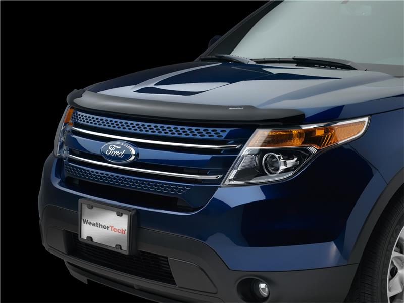 WeatherTech - WeatherTech 14+ Chevrolet Silverado 1500 Stone and Bug Deflector - Dark Smoke - 50218