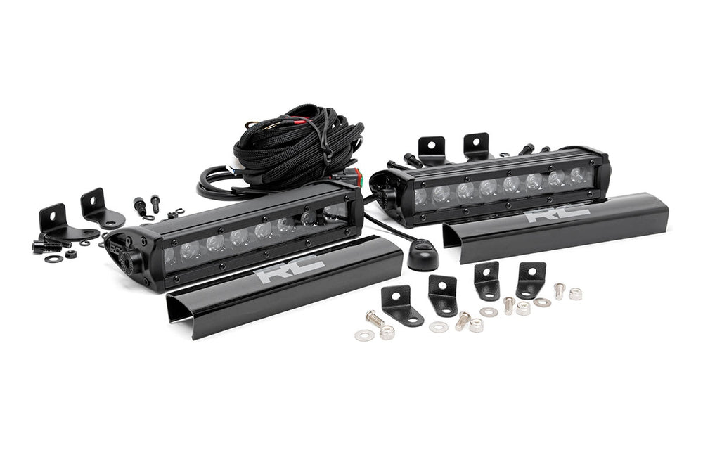 Rough Country - LED Light Kit - Grille Mount - 8