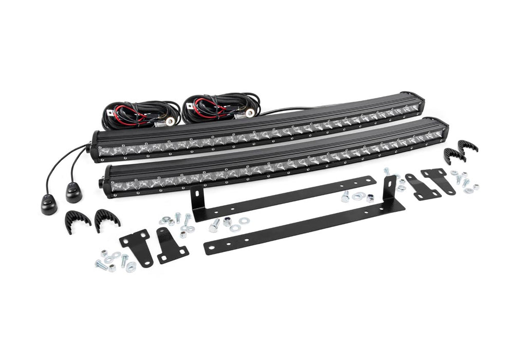 Rough Country - LED Light Kit - Grille Mount - Dual 30