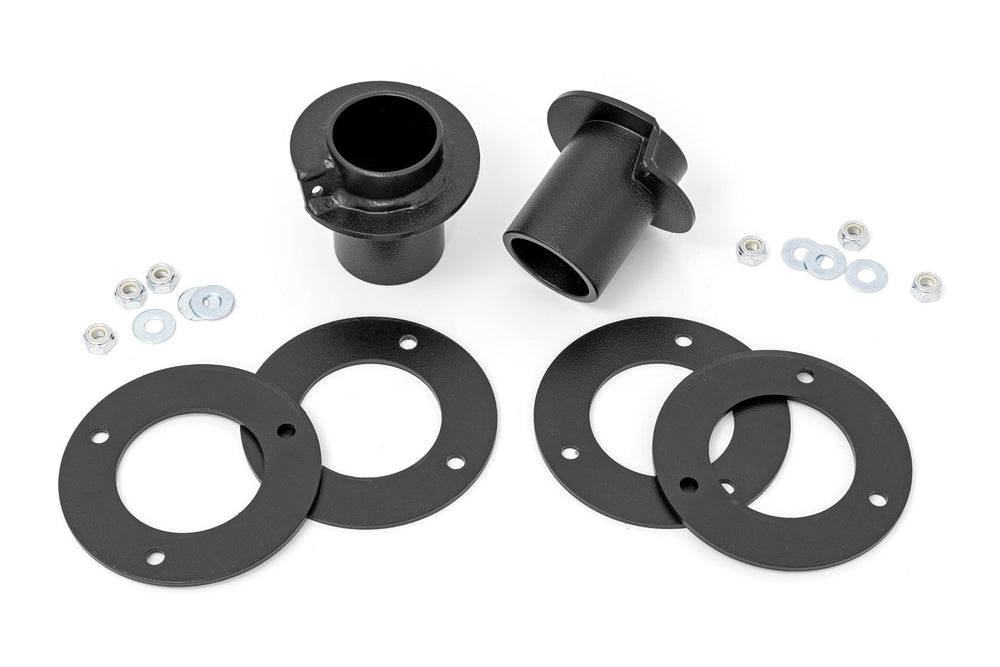 Rough Country - 3/4 Inch Front Leveling Kit - Lowers Rear 1.5 Inches - Ford F-150 Lightning (22-25)