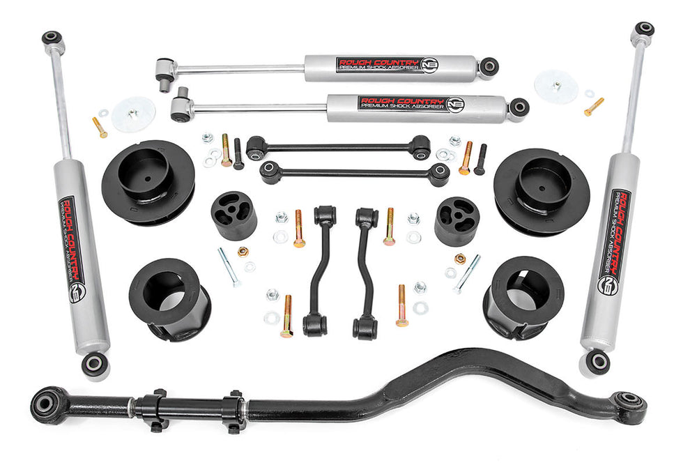 Rough Country - 3.5 Inch Lift Kit - Spacers - Jeep Gladiator JT 4WD (2020-2023)
