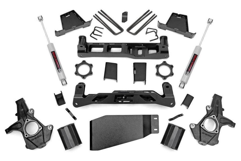 Rough Country - 7.5 Inch Lift Kit - Chevy Silverado & GMC Sierra 1500 4WD (2007-2013)