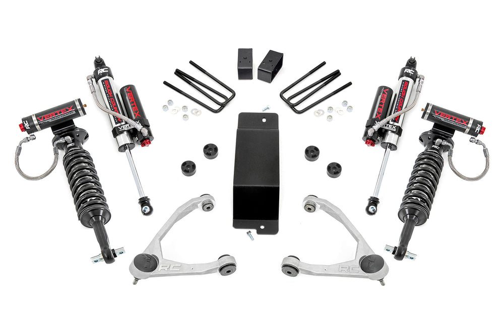 Rough Country - 3.5 Inch Lift Kit - Forged UCA - Vertex - Chevy/GMC 1500 (07-16)