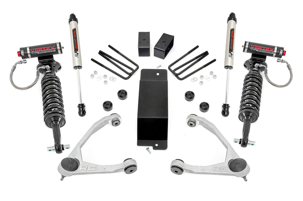 Rough Country - 3.5 Inch Lift Kit - Forged UCA - Vertex/V2 - Chevy/GMC 1500 (07-16)