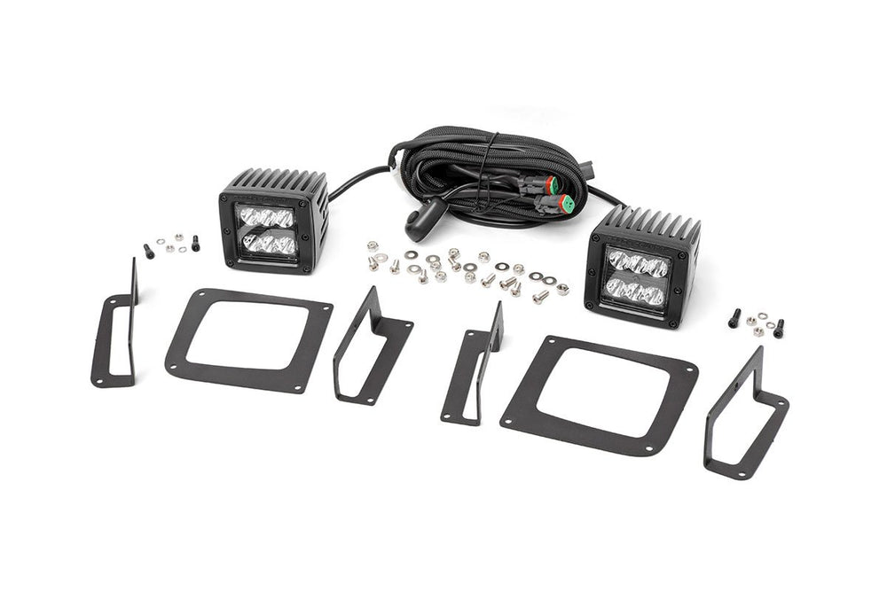 Rough Country - LED Light Kit - Fog Mount - 2