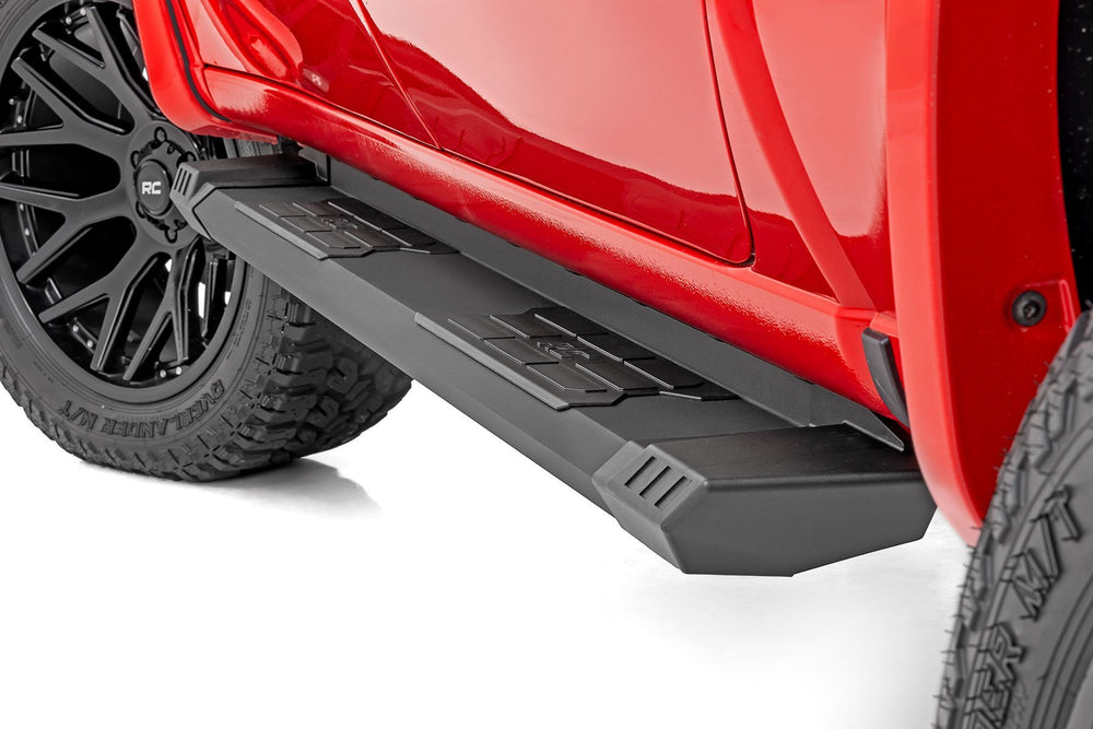 Rough Country - HD2 Running Boards - CrewMax Cab - Ram 1500/2500/3500 2WD/4WD (2010-2025 & Classic)