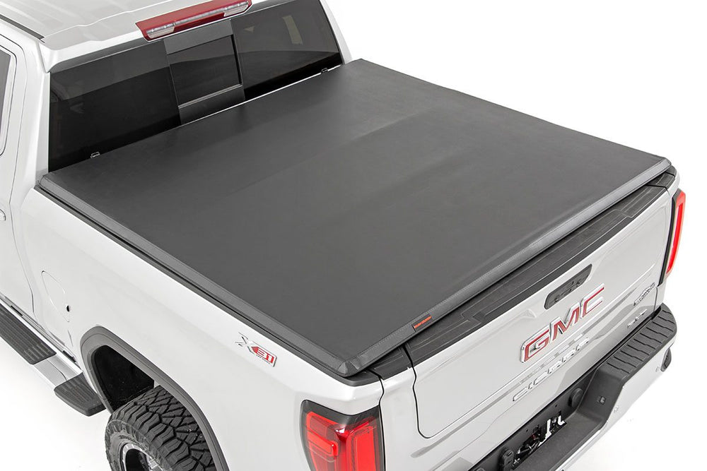 Rough Country - Soft Tri-Fold Bed Cover - 6'7